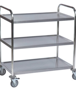 Trillebord 355 Rød m/ 3 Hyller