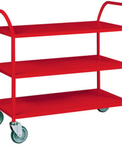 Trillebord 355 Rød m/ 3 Hyller