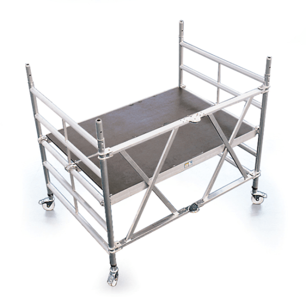 Zarges Klappstillas dobbelt 135 cm bredde 172 cm høyde