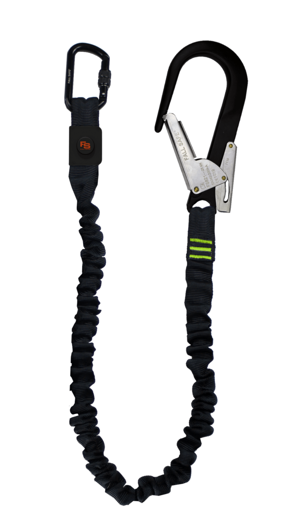 Fall Safe Falldemperline elastisk 1,5M - Stålkrok
