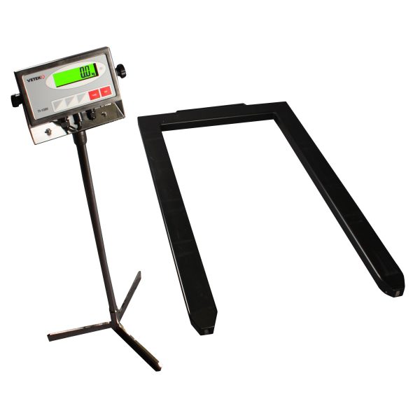 PALLEVEKT 3000KG/0,1KG. MÅLEENHET (LØSE BJELKER)