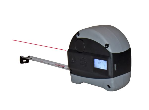 Kuttekniver og målebånd MÅLEBÅND MED LASER 5+40 METER