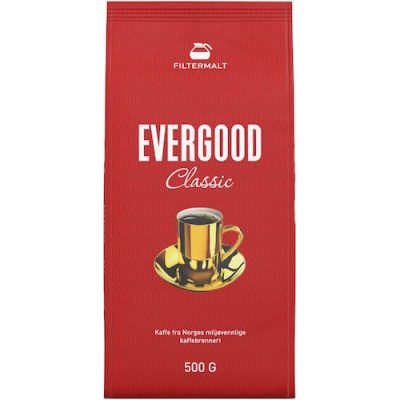 Kaffe Evergood Classic Filtermalt 250g