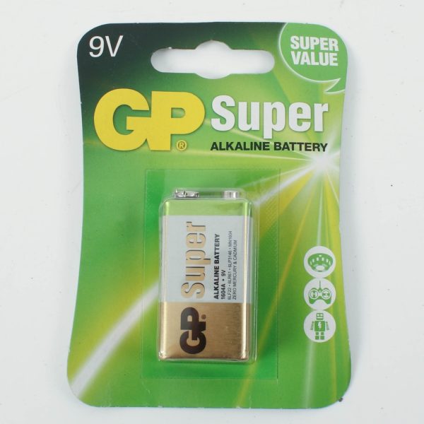 Batteri GP 9v 1604A-S20
