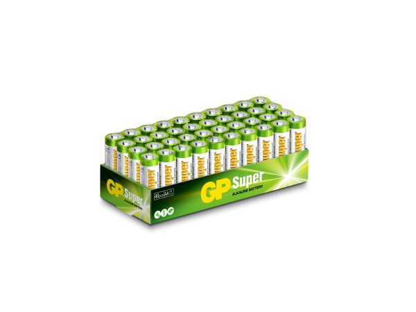 Batteri GP Super "AA" 15A/LR6 40pack