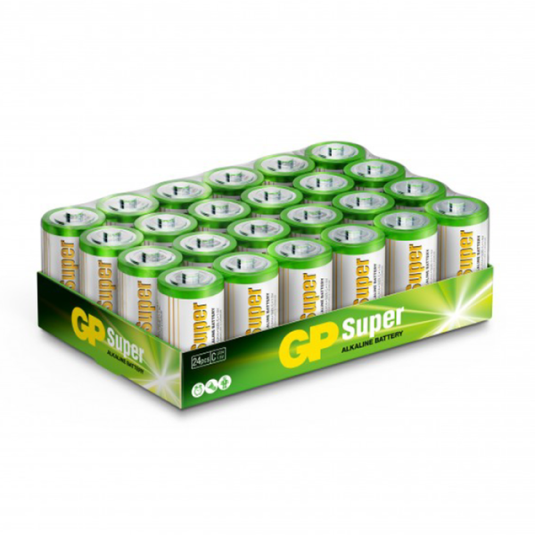 Batteri GP D lr20-S24Pk